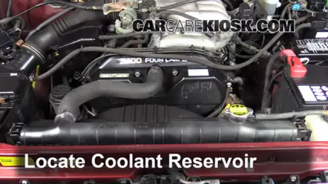 2001 Toyota Tacoma DLX 3.4L V6 Extended Cab Pickup Coolant (Antifreeze) Add Coolant